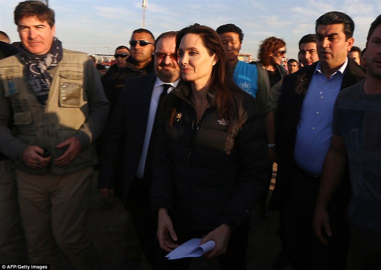 Angelina Jolie in Iraq